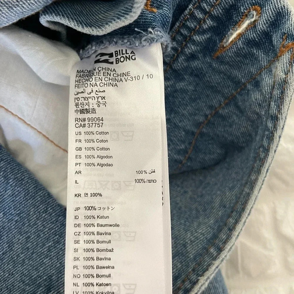 Billabong X Sincerely Jules denim overalls dress - Picture 9 of 10